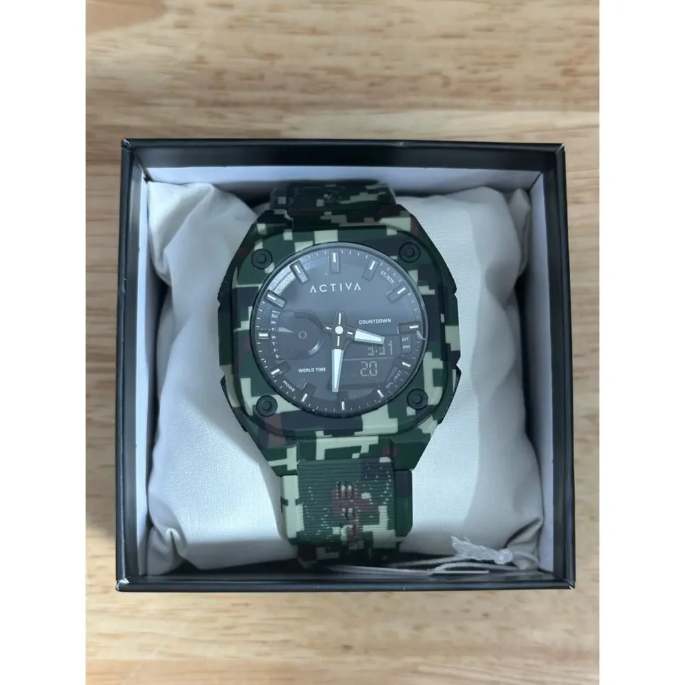 Activa Camoflauge Watch NIB